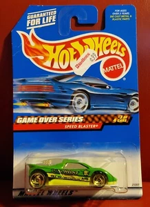 1999 Hot Wheels Game Over Series 3/4 Speed Blaster Green #959 NIP - Picture 1 of 2