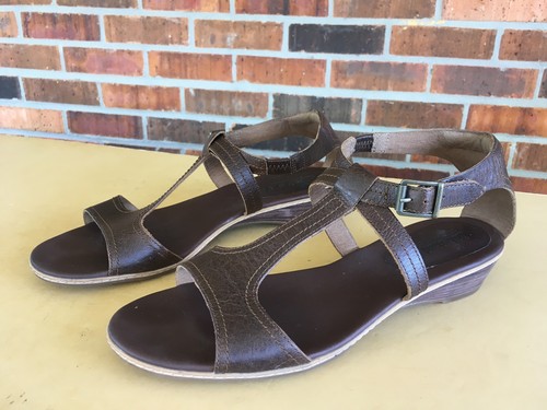 Timberland Earthkeepers Belgrado SANDALI CON CINTURINO A T IN PELLE MARRONE ~ 9 5 M G34 (4