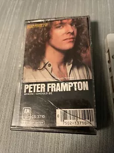 Peter Frampton - Where I Should Be (Cassette 1979 A&M Records) - Picture 1 of 2