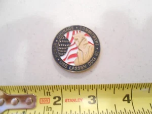 RARE USS LASSEN DDG 82 USN NAVY MILITARY OATH CHALLENGE COIN - Picture 1 of 5