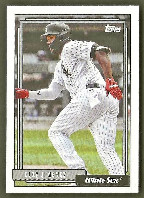 2021 Topps Update 1992 Topps Redux Eloy Jimenez #TC92-15 White Sox - Image 1 of 1