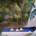 Metal Taper Candle Holder Candlestick Stand Candlelight Display Candle Pillar