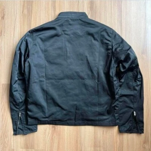 Helmut Lang Bomber Jacket Riders Blouson Zip Size 48 1996 Cotton Vintage Used - Picture 1 of 5