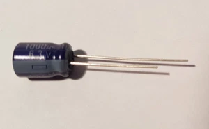10x Elko 1000µF 1000uF 6,3V 85°(M) Panasonic Kondensator electrolytic capacitor - Bild 1 von 4