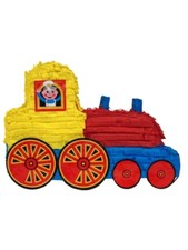Red/Yellow and Blue Choo Choo Train Pinata