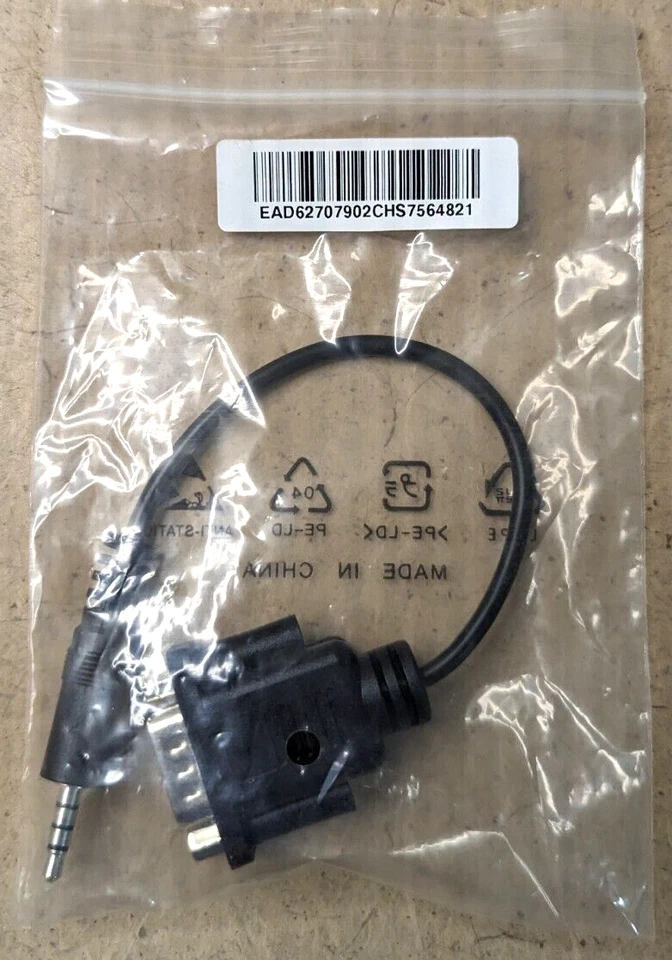 LG EAD62707902 Assembly Cable 5.9" Consumer Electronics Connection