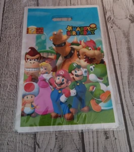 30Pcs BAGS Mario Gift Bags Mario Goody Bags Mario Party Favor Bags Candy Bags - Picture 1 of 1