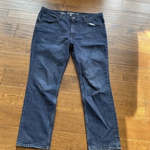 Goodfellow Jeans Herren Größe 40 X 30 Slim Straight Dark Indigo Wash Denim AF1 - Bild 1 von 14