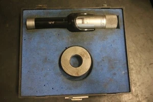 Fowler Bowers 0.75"-1" 3 Point Internal Bore Micrometer in Box + Setting Ring - Picture 1 of 1