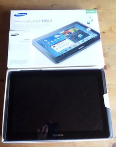 Samsung Galaxy Tab 2 Tablet 10.1 Zoll LCD WiFi Titanium Silver 16GB GT-P5110 - Bild 1 von 3