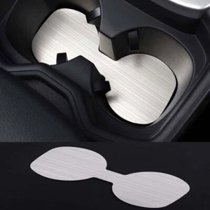 Water Cup Pad Fit For Toyota RAV4 2019-2023 Central Console Silver Titanium - Picture 1 of 4