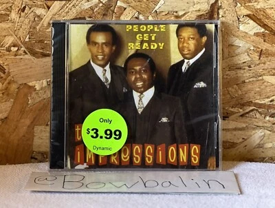 The Impressions - People Get Ready ( CD , 2007 ) BRAND NEW & CRACKED / SEALED ! - Image 1 of 4