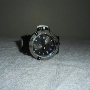 Invicta Subaqua Noma III Silikon schwarzes Band Uhr frische Batterie - Bild 1 von 11