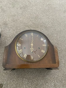 Smiths Enfield Vintage Mantel Clock with Westminster Chimes - Picture 1 of 8