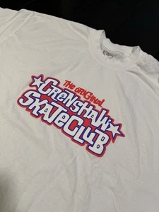 Camisa Crenshaw Skate Club Talla XL Patinador Ropa de Calle Hecha en EE. UU. Y2K Sk8 Gráfico - Imagen 1 de 7