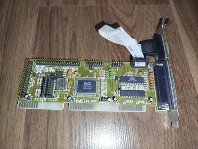 Multi I/O Controller Card - HMC HM83741Q 16-bit ISA - Image 1 of 3