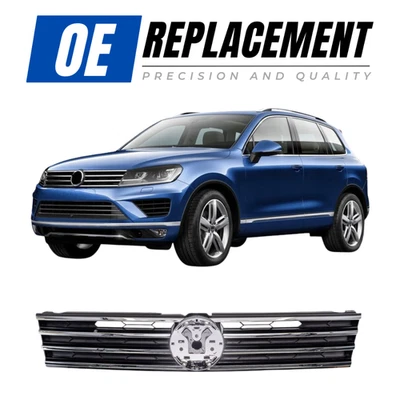 GRILLE FOR VOLKSWAGEN TOUAREG (7P5,7P6) 2014-2018 7P6853651L - Image 1 of 4