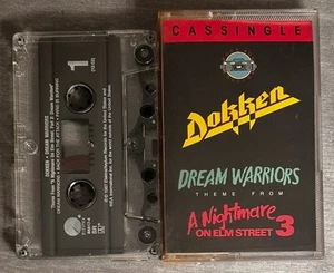 DOKKEN DREAM WARRIORS Nightmare On Elm Street 3 ~1987 Elektra NM Cassette TESTED - Picture 1 of 5
