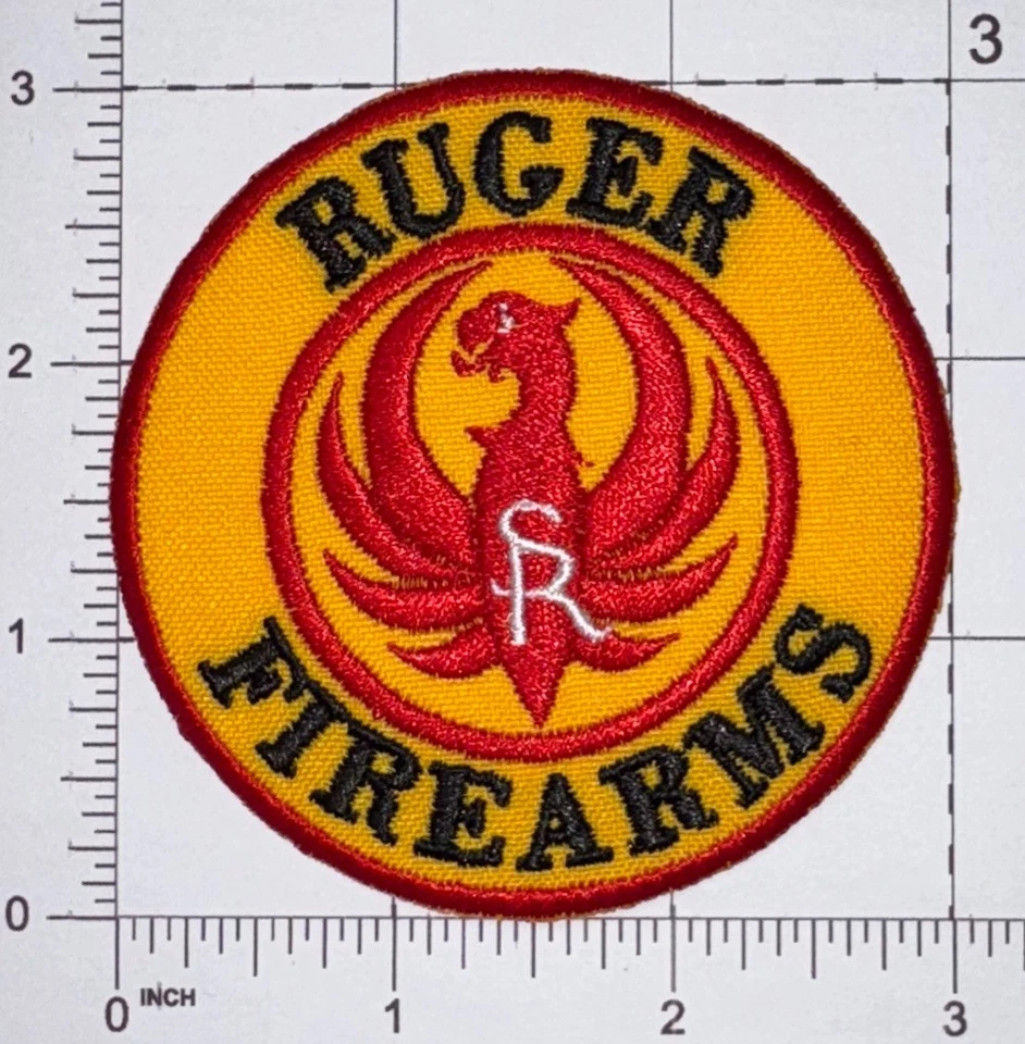 Second Amendment Ruger Tactical Patch 3" Iron-On Used YZ40 - Image 1 of 1