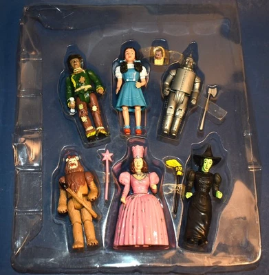 Wizard of Oz - 6 Posable 4" Conjunto de Bonecos - MGM Multi-Toys 1989 - Imagem 1 de 4