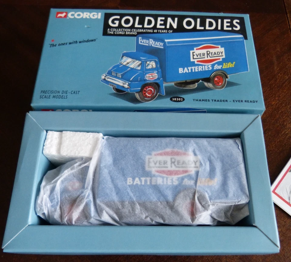 Corgi Modell 1 : 43 - 30302 Ford Thames Trader Ever Ready Batteries - Bild 1 von 4