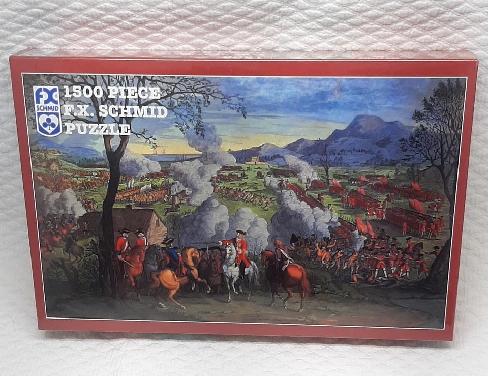 FX Schmid 1500 Piece Jigsaw Puzzle Battle of Culloden NEW - Image 1 of 1