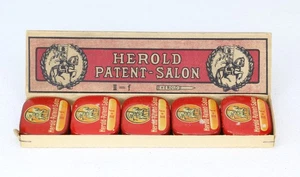 5x NADELDOSE "Herold II=f"   á ca. 180 Nadeln +Box - Needle-tin, Grammophon D276 - Picture 1 of 4