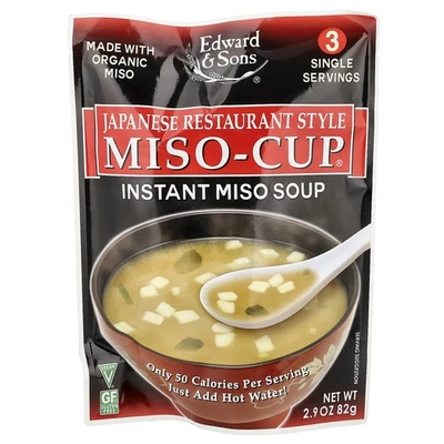 Miso-Cup®, Japanese Restaurant Style, 3 Single Servings, 2.9 oz (82 g) - Image 1 of 2
