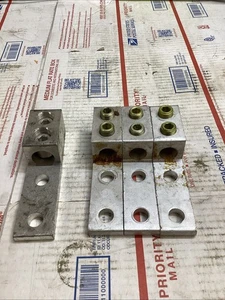 3 Stück UTILCO USG-2-350 AL-CU350MCM-6 Lug + ILSCO D2594 TA-600-2N ED4U 4070 - Bild 1 von 6