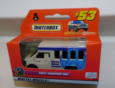 MATCHBOX #53 CHEVY TRANSPORT BUS - Image 1 of 4