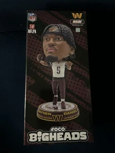 Jayden Daniels Washington Commanders 2024 NFL Playoffs Rookie Record Big Head BH - Imagen 1 de 5