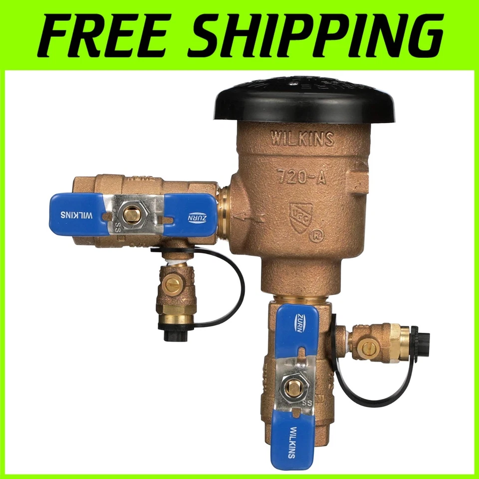 Bronze 3/4" Pressure Vacuum Breaker Assembly - Image 1 of 4