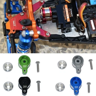 Blue/Black/Green/Grey 20T Steering Gear Arm Kit For LOSI 1/18 Mini-T 2.0 2WD - Bild 1 von 4