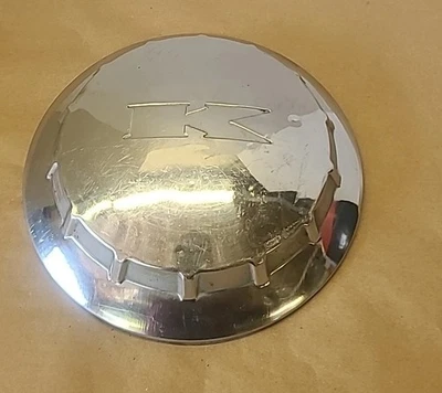 Tapacubos Kaiser años 50 tapa central plato para perro cromado Foto 1 de 4