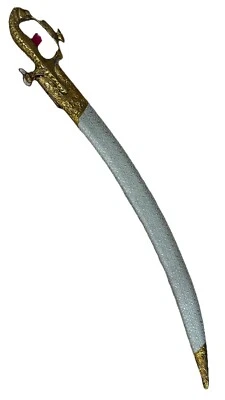 Espada de boda india Rajput/sikh/vaina Sherwani azul claro Talwar 34 pulgadas Foto 1 de 4