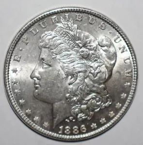 1886 Morgan Dollar CH BU (X173) - Foto 1 di 2