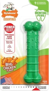 Nylabone Power Chew Textured Dental Chew Toy Chicken Medium - for dogs up to 16 - Picture 1 of 7