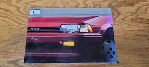 Toyota 1987 OEM Owners Guide 00404 - Bild 1 von 3