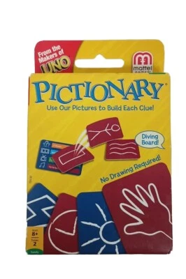 Mattel Pictionary Card Game Brand new sealed package Mattel Games Original - Image 1 of 4