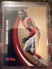 2016 Ole Miss Card Of Senquez Golson Gold 25/25