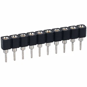 TruConnect 10 Manera 2.54mm Simple en Línea Enchufe - Imagen 1 de 1