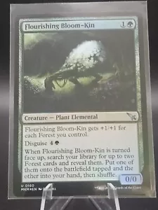 Flourishing Bloom-Kin 0160 Uncommon Foil Murders at Karlov Manor MTG Near Mint - Foto 1 di 1