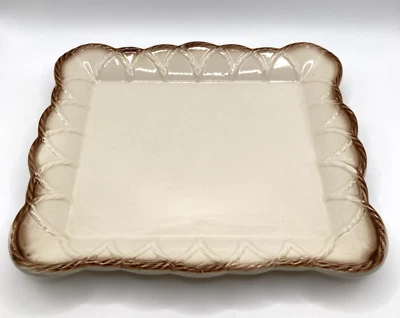 Park Rose Pottery Bridlington England Ceramic Rectangular Serving Dish - Image 1 of 4