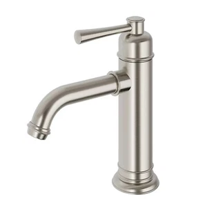 Phoenix Tapware Basin Mixer Tap Cromford Brushed Nickel 134-7700-40-1 - Picture 1 of 3