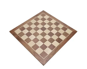 Classic Walnut Chess Board or Checkers Board from WE Games 14.75 in. - Picture 1 of 4