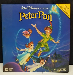 Peter Pan Walt Disney Classic Stereo Laserdisc LD - 2 Disc - Picture 1 of 5