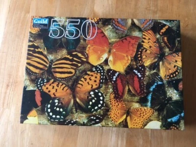 Butterflies Jigsaw Puzzle by Guild - 550 Pieces New/Unopened - Image 1 of 2