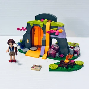 LEGO Elves Parts: Cave & mini-figure ONLY from 41175 Fire Dragon's Lava Cave - Picture 1 of 19