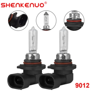 2x 9012/HIR2 Halógeno 55W Luz Baja Faros Coche Bombillas Cristal Transparente Repuesto - Imagen 1 de 12