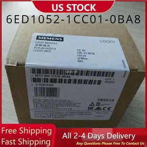 New Siemens 6ED1052-1CC01-0BA8 6ED1 052-1CC01-0BA8 LOGO 24CE logic module - Picture 1 of 5